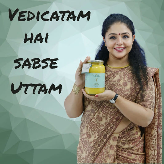 Vedicatam Pure A2 Gir Cow Ghee - 100% Natural and Organic