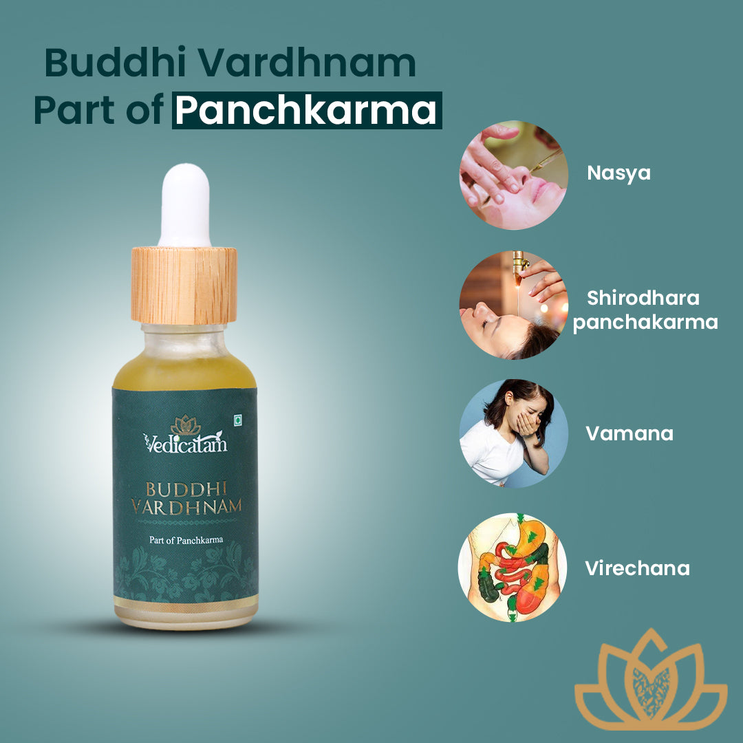 Vedicatam Buddhi Vardhnam - Boost Brain Power Naturally