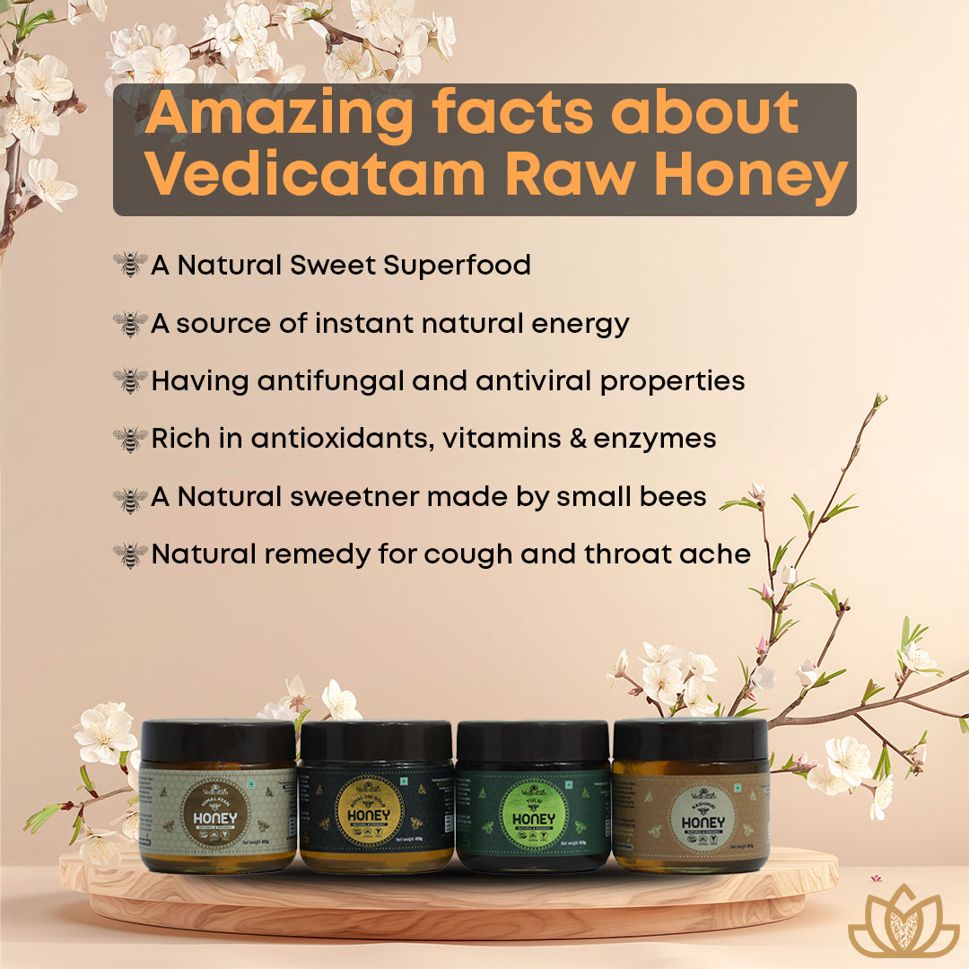 Vedicatam Premium Kashmiri Raw Honey