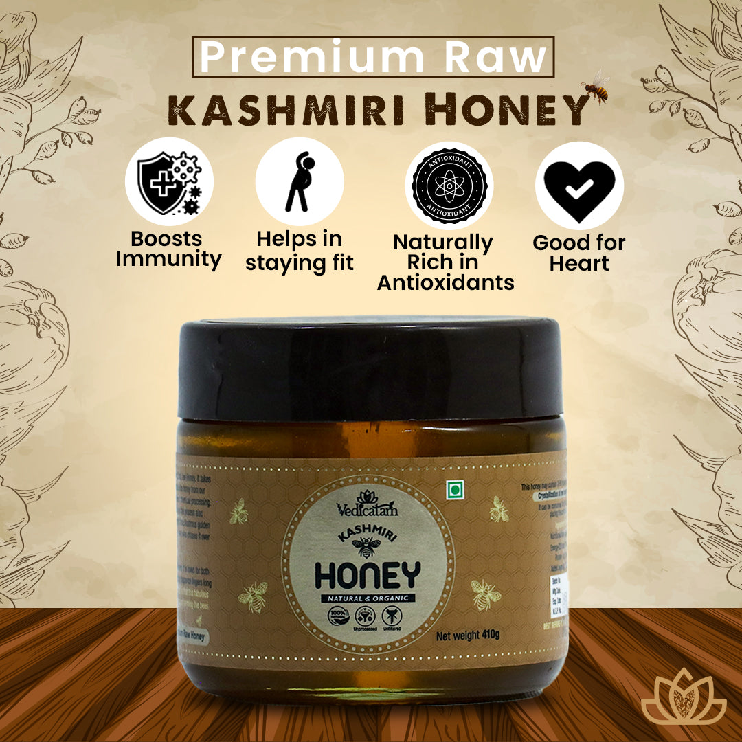 Vedicatam Premium Kashmiri Raw Honey